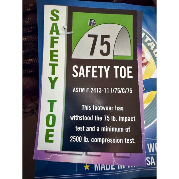 New Thorogood Brown 6” Sport Hiker Safety Toe Made in US sz 12 - Picture 8 of 8